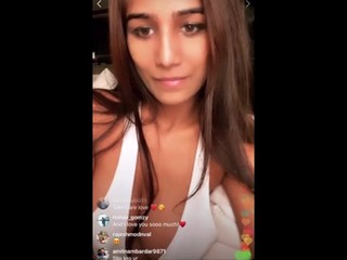 Poonam Pandey shows boobs and nipples on Instagram live