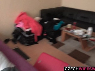 Czech Wife Swap - Amateur Blowjob with Swapped Wife