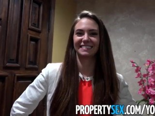 PropertySex - Real estate agent fucks film producer