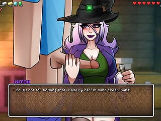 Minecraft Horny Craft - Part 17 - Drink My Cum Witch By LoveSkySan69