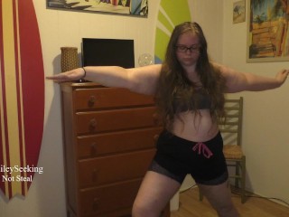 Big Booty Eats Yoga Shorts