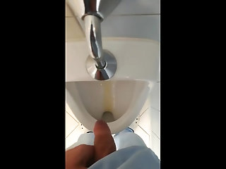 pissing during break at work