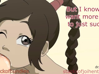 Being in Chastity for Princess Azula Femdom Futa hentai oral & anal JOI/ [Edited]