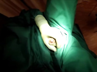 surgeon masturbate on a gyn chair