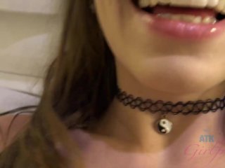 Super hot amateur Alex Blake has her pussy eaten and orgasms before sucking cock POV