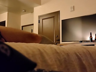pounding my man in a hotel
