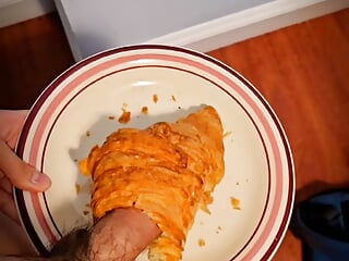 Oh this is a magic croissant can move itself