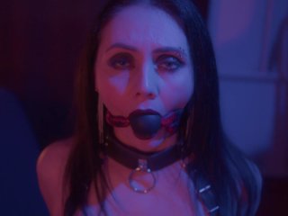 Alexa Moore. BDSM, session with anal, pissing and spitting in the face.