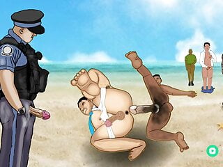 Black Big Dick Bareback Bear Beach Public Cartoon
