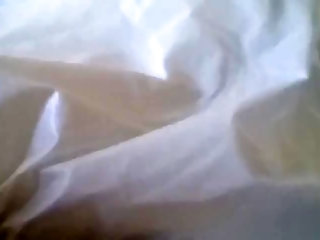 masturbation in diaper and white plastic pant
