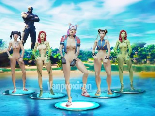 Fortnite - Perfect Timing Moments But ALL NAKED