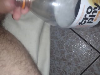 Huge piss in bottle
