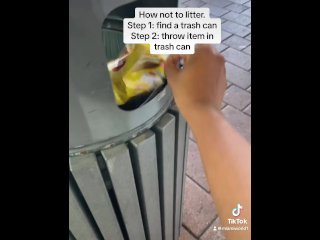 TikTok MiamiWorld1 — How Not To Litter