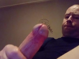 Cum after fucking toy