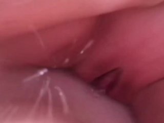 18 year old perfect pussy dick riding pov