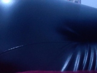 Farting in my latex pants