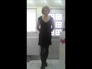 Patty Crossdresser The black summer dress