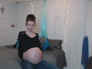 Haylee Love pregnant labor roleplay